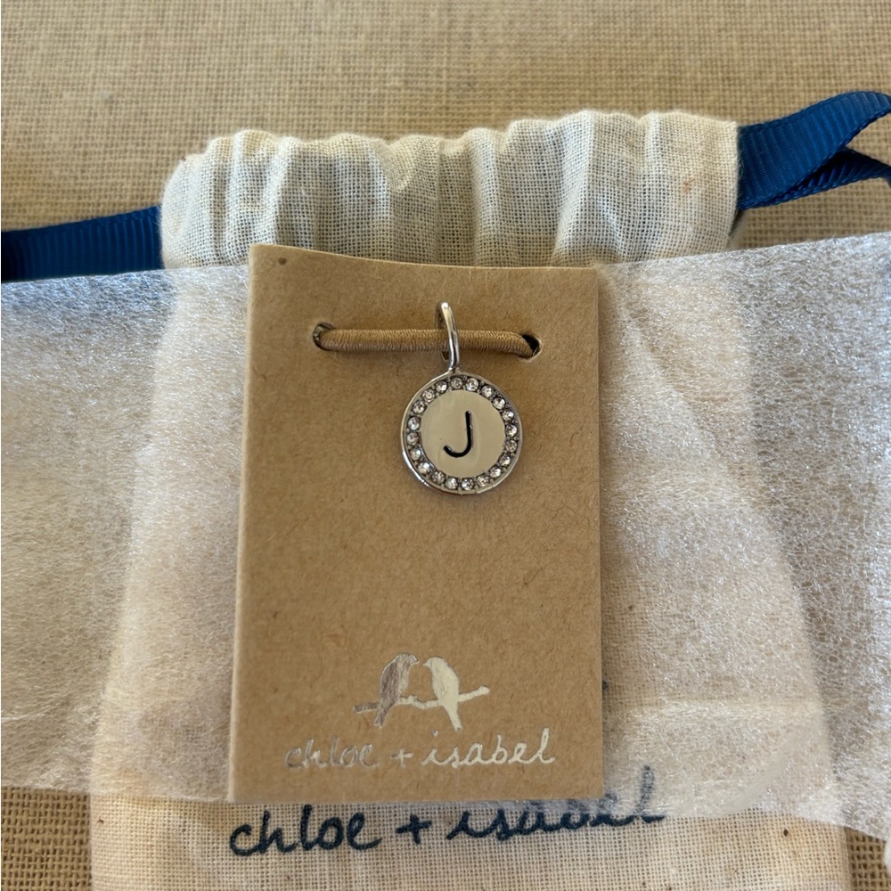 Chloe + Isabel‎ Petit Tresors “J” Initial Charm Pendant